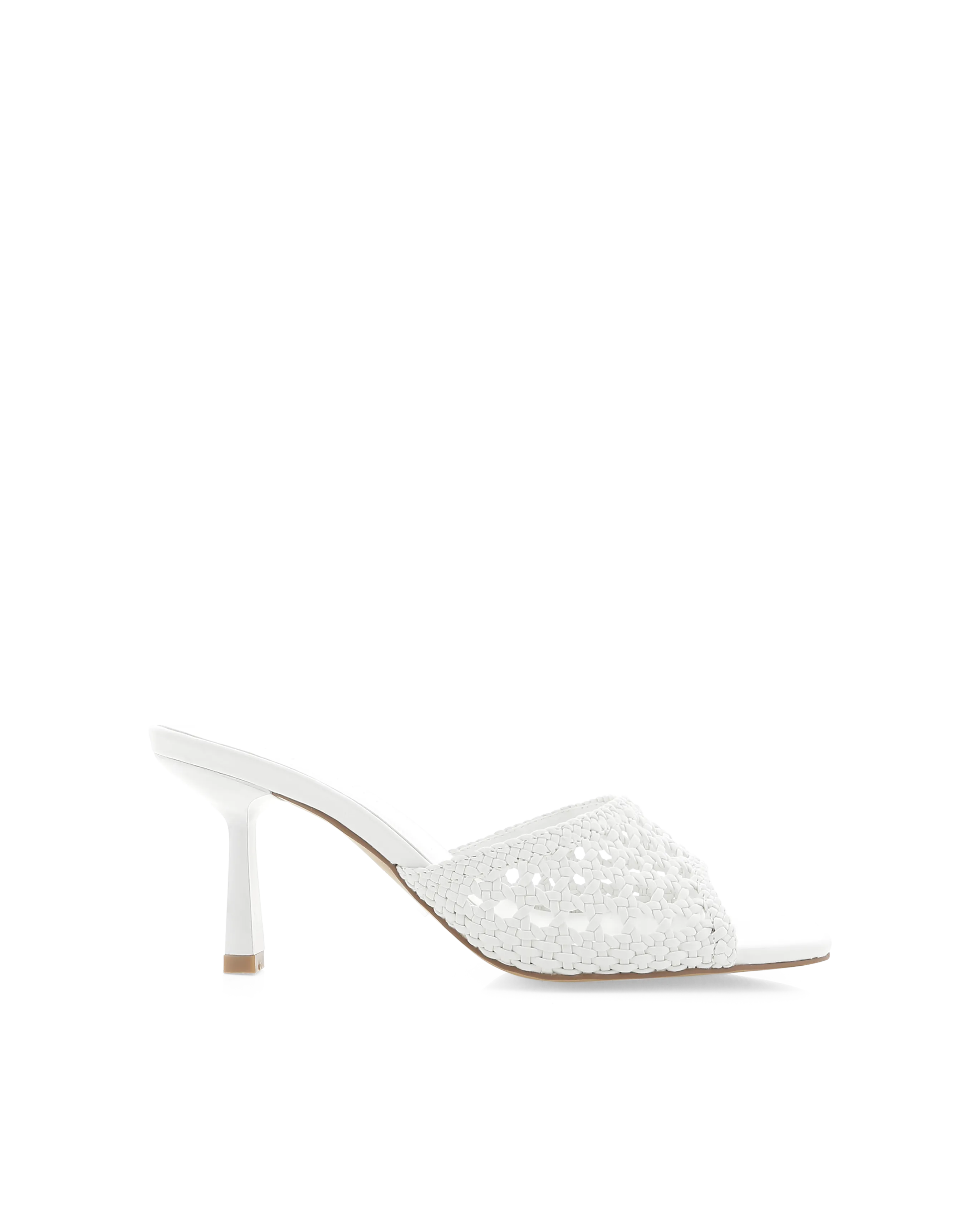 Carrington Heels - White