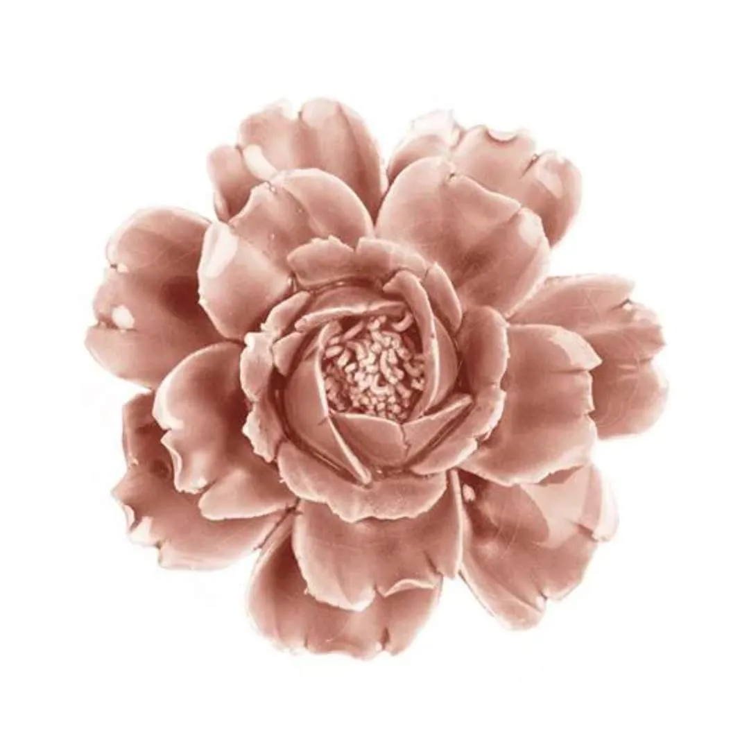 Ceramic Bloom: Pink Rose