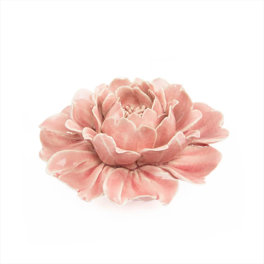 Ceramic Bloom: Pink Rose