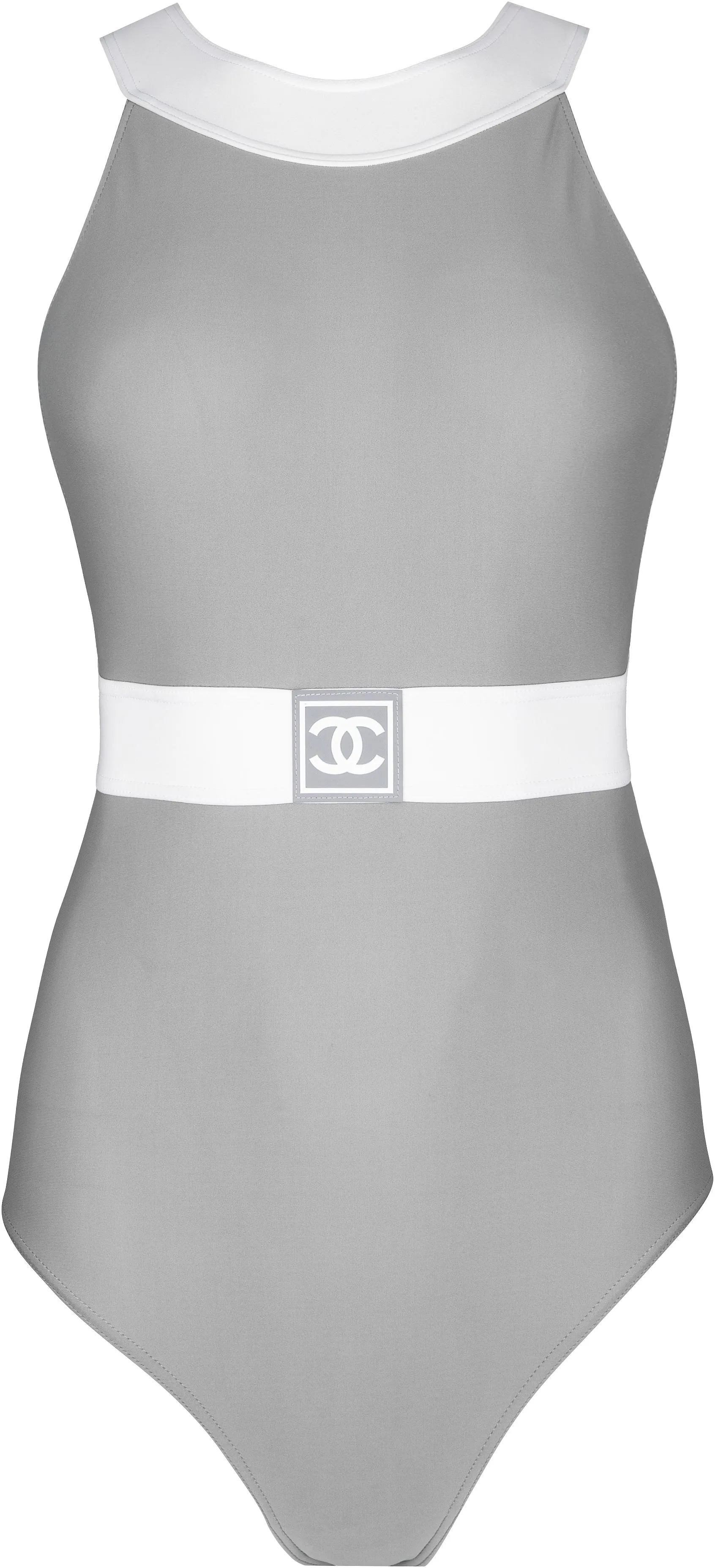 Chanel Spring 2001 Logo Applique One-Piece