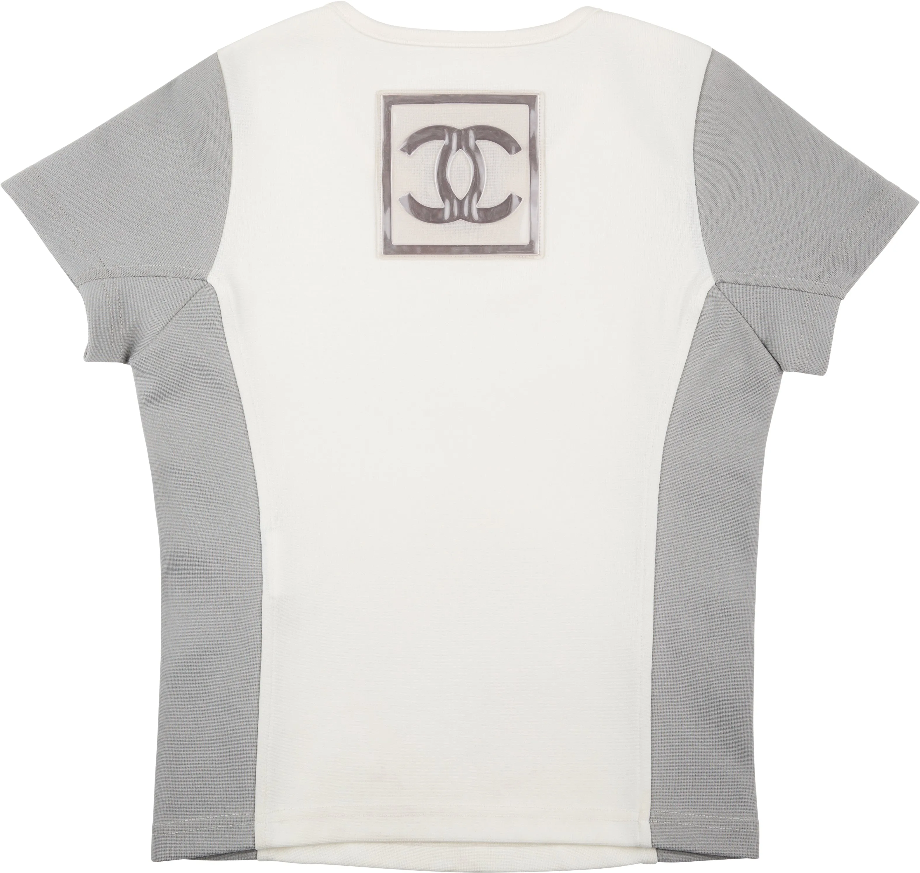 Chanel Spring 2001 Logo Applique Top