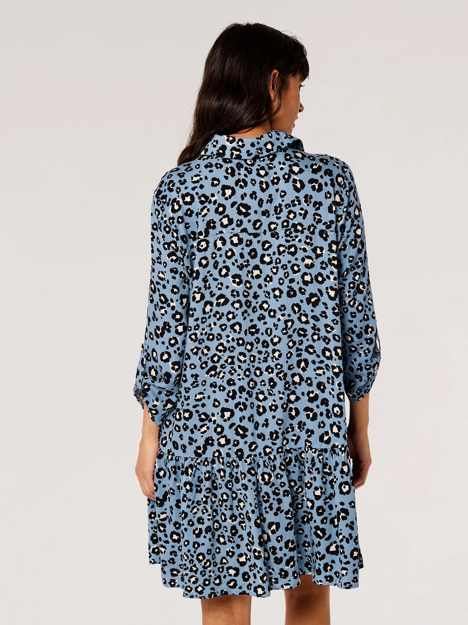 Cheetah Print Flowy Dress