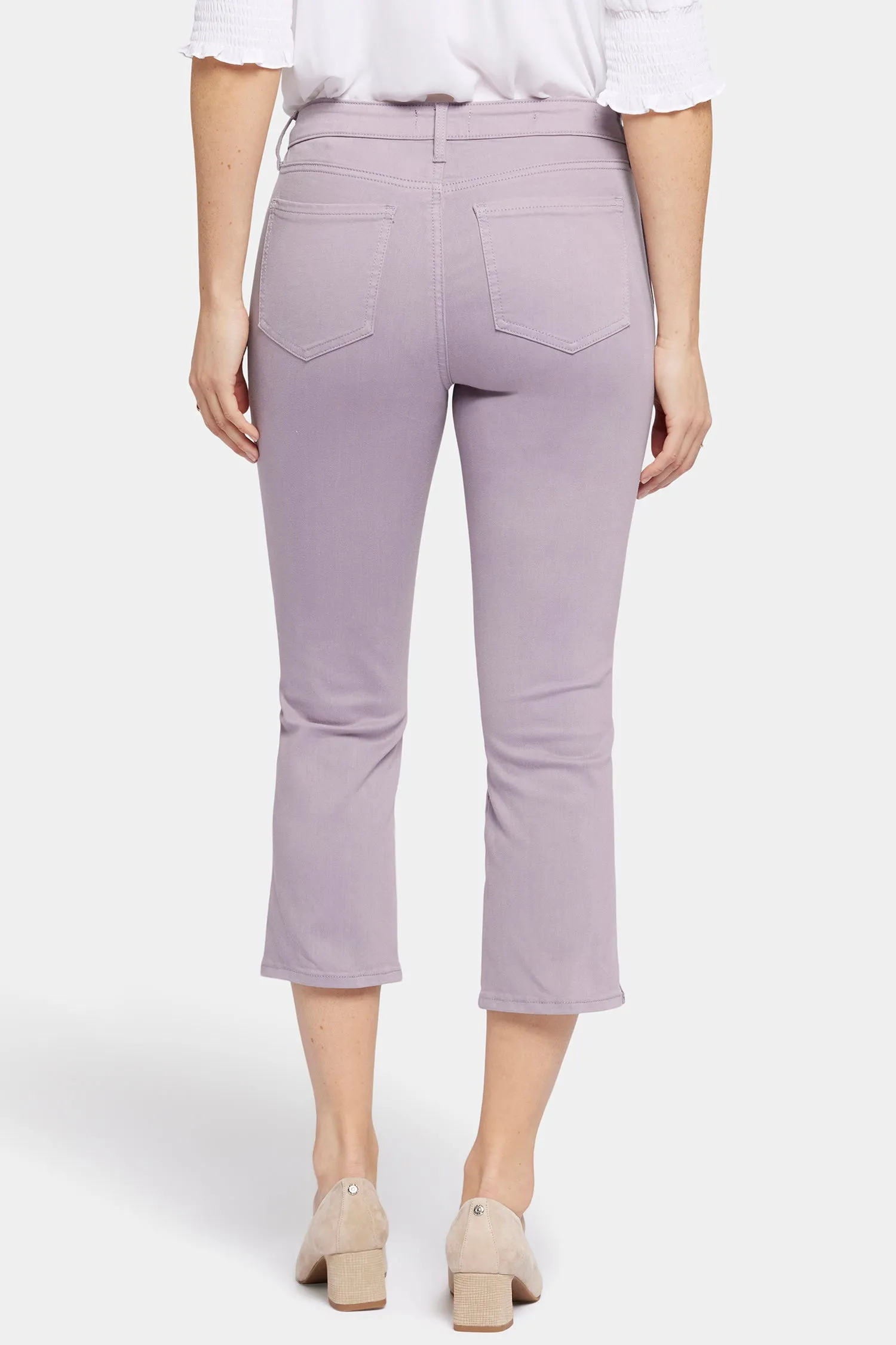 Chloe Capri Jeans - Lilac Chalk