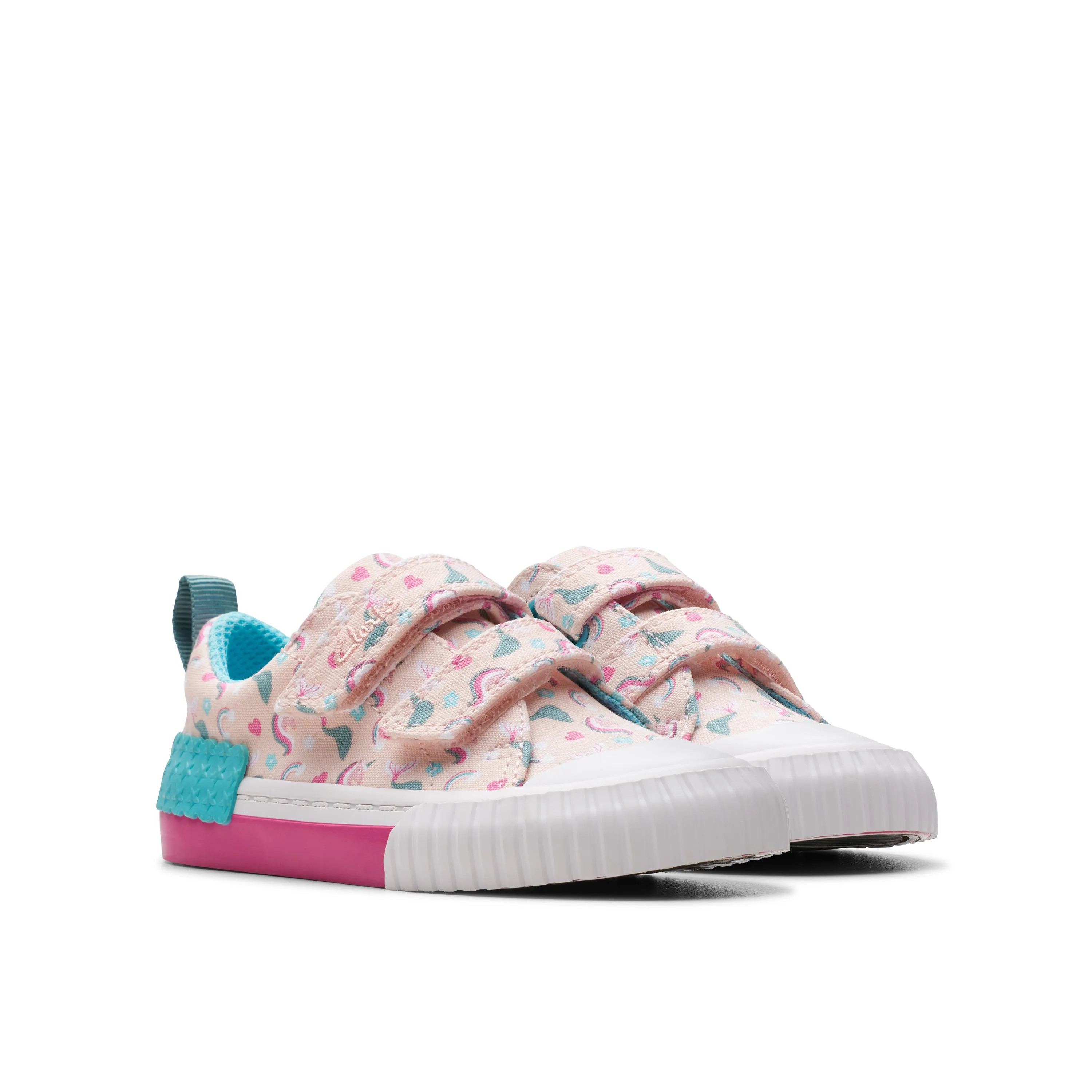 Clarks 26176485 Foxing Myth T. Pink Multi