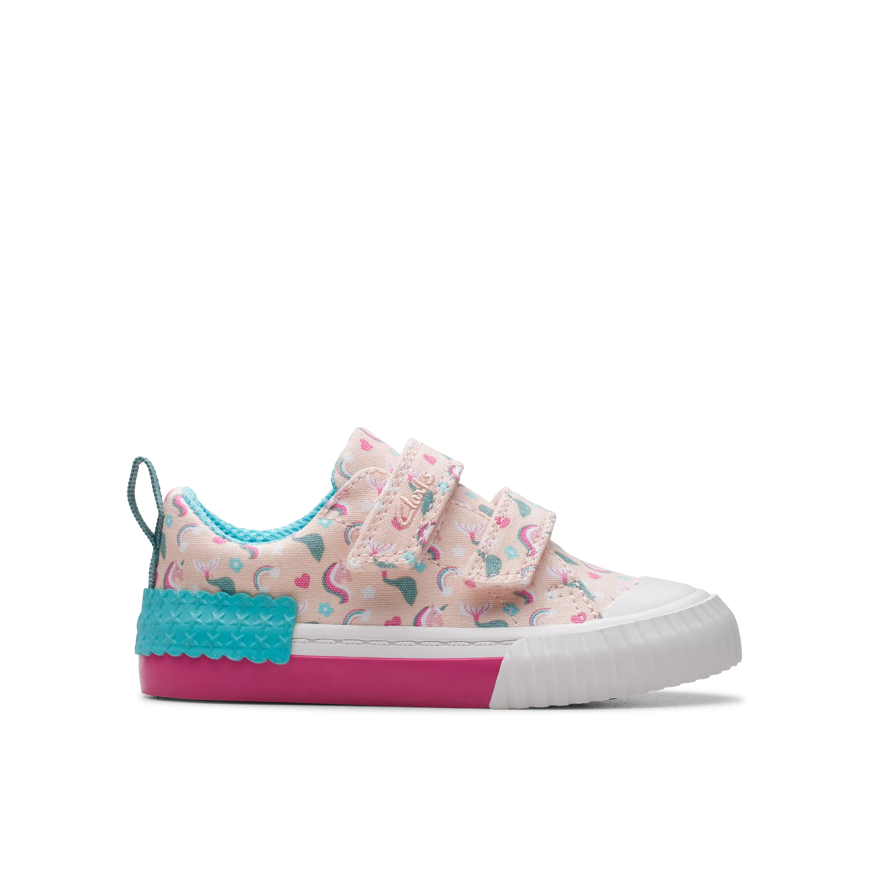 Clarks 26176485 Foxing Myth T. Pink Multi