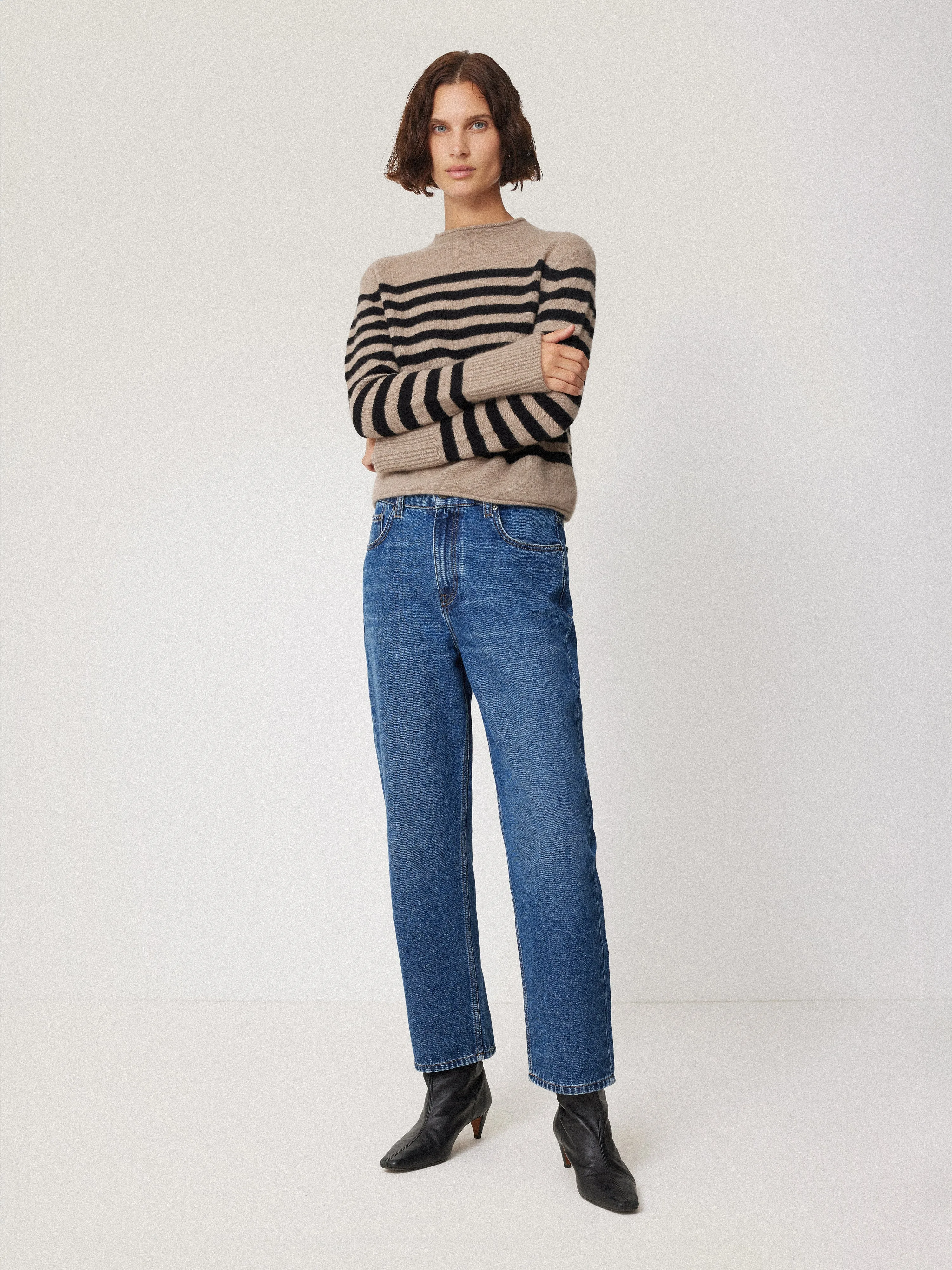 Cloud Cashmere Eldon Stripe | Neutral