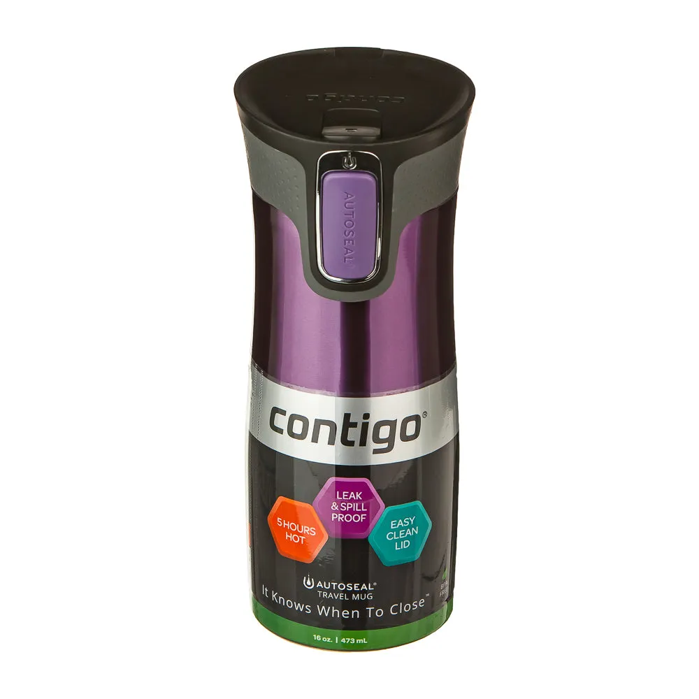 Contigo West Loop Autoseal Travel Mug 473ml - Violet