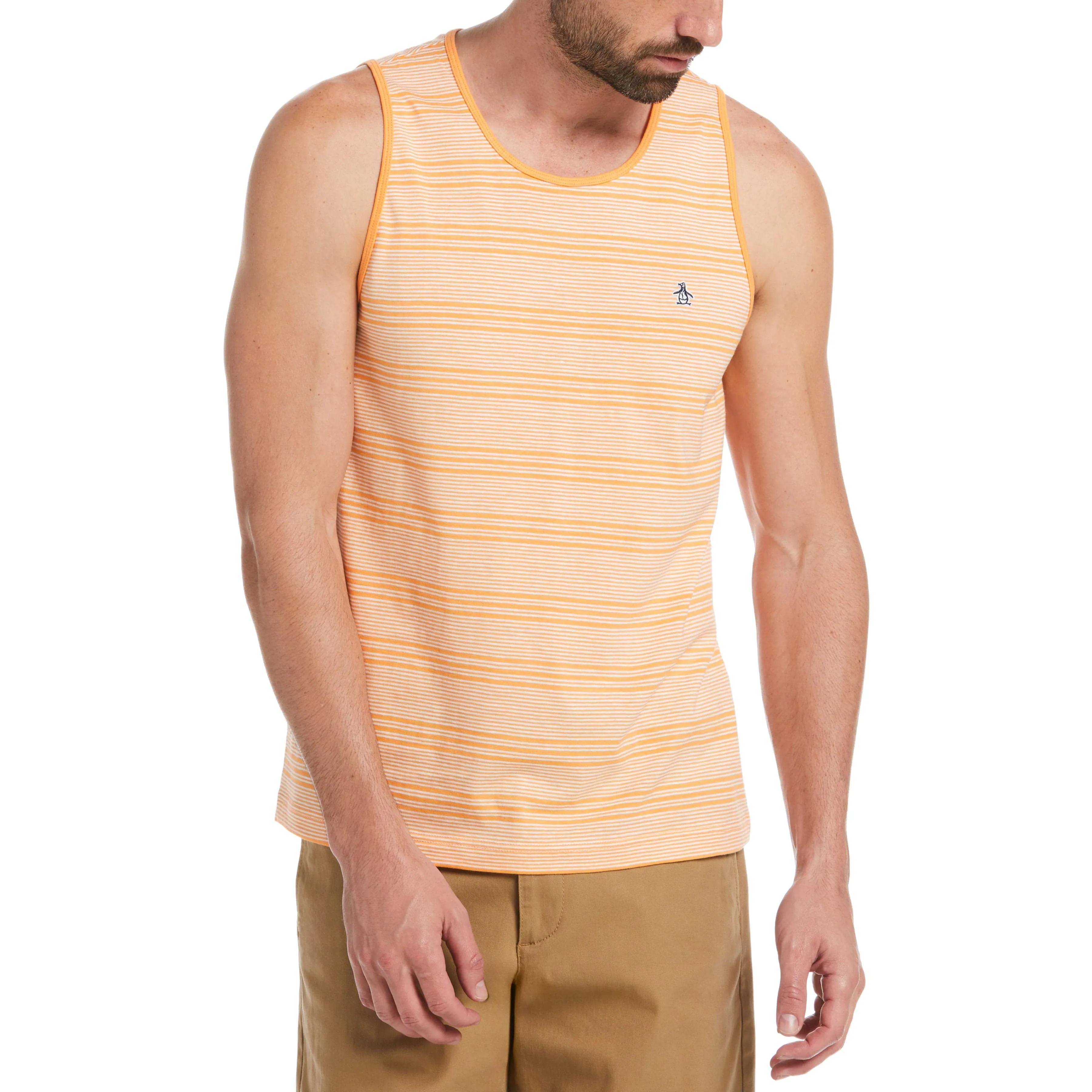 Cotton Slub Striped Tank