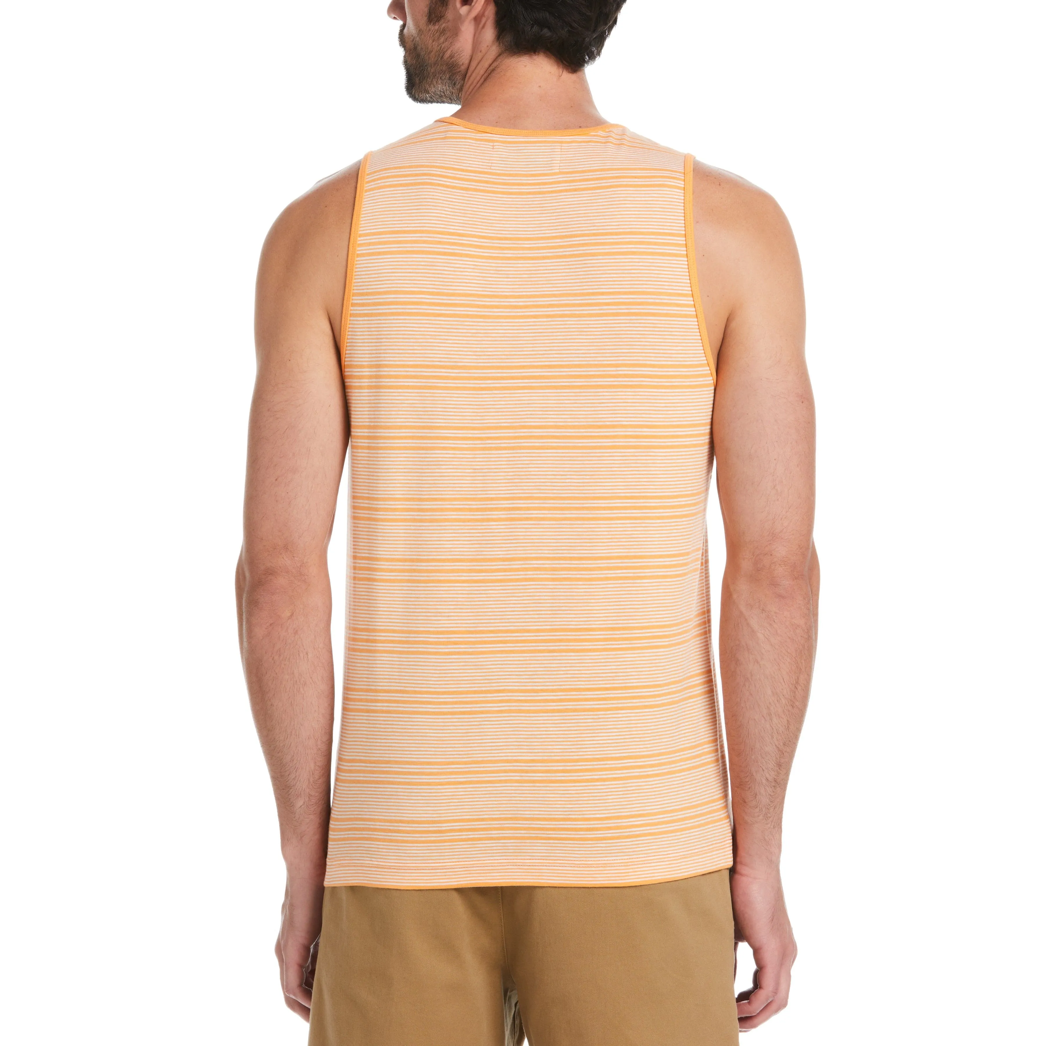 Cotton Slub Striped Tank