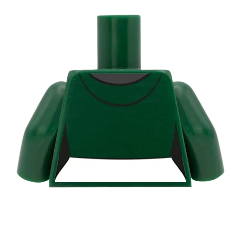 Cropped Hoodie Over T-Shirt - Custom Design Minifigure Torso