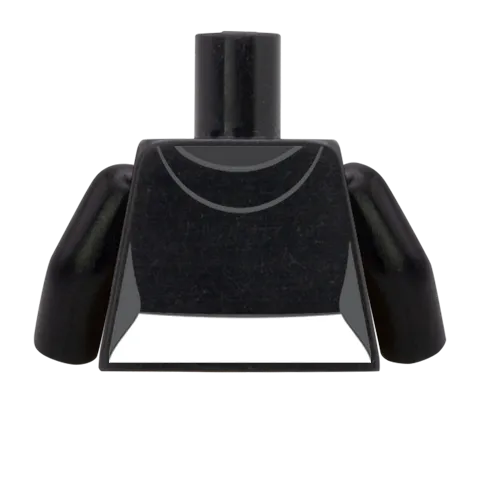 Cropped Hoodie Over T-Shirt - Custom Design Minifigure Torso