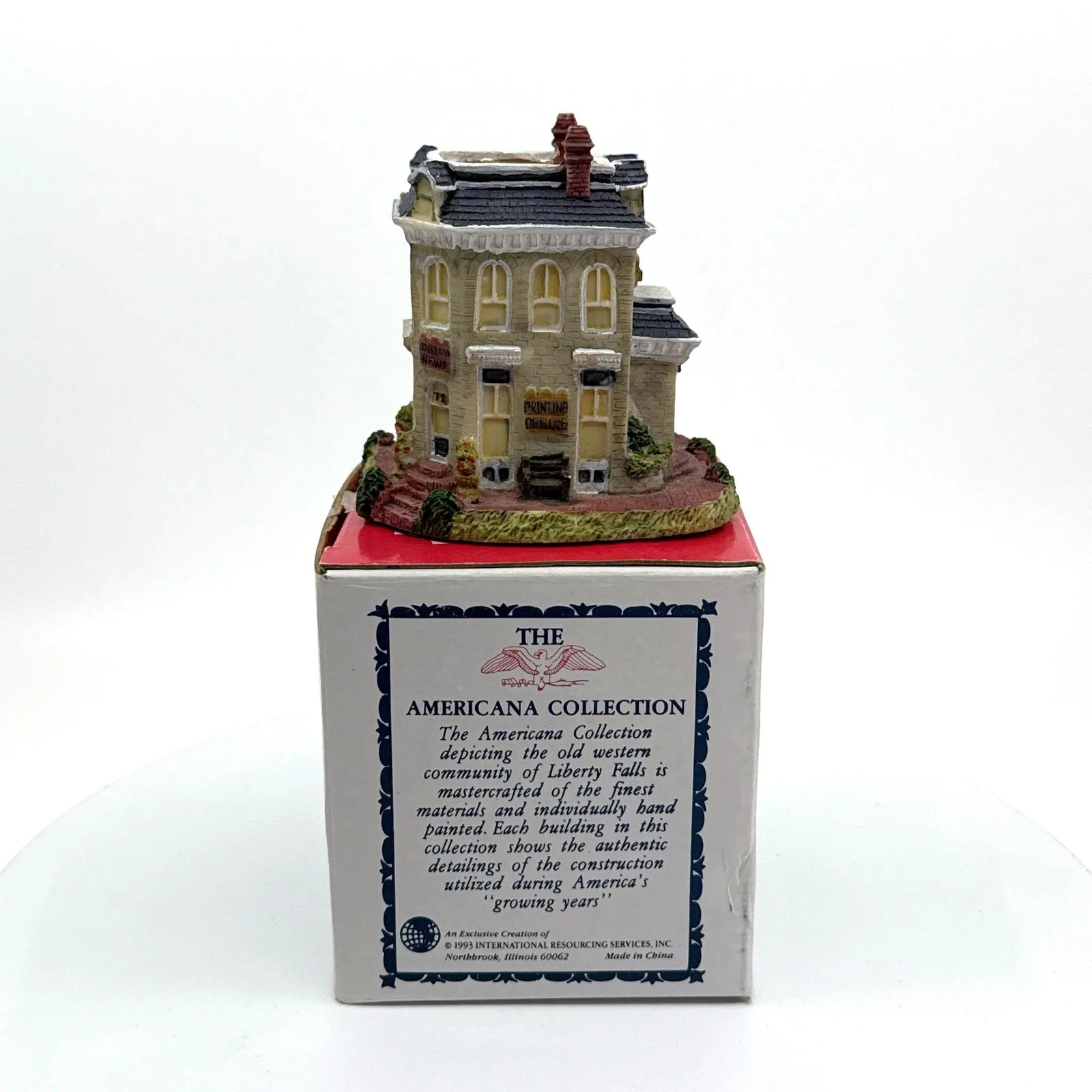 Daily News & Plant | Liberty Falls Americana Collection - AH33 | 1993 | EUC Original Box