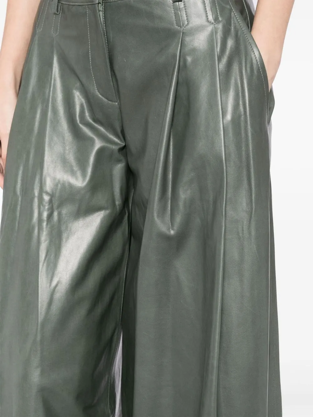 Didi Pant in Paper Leather