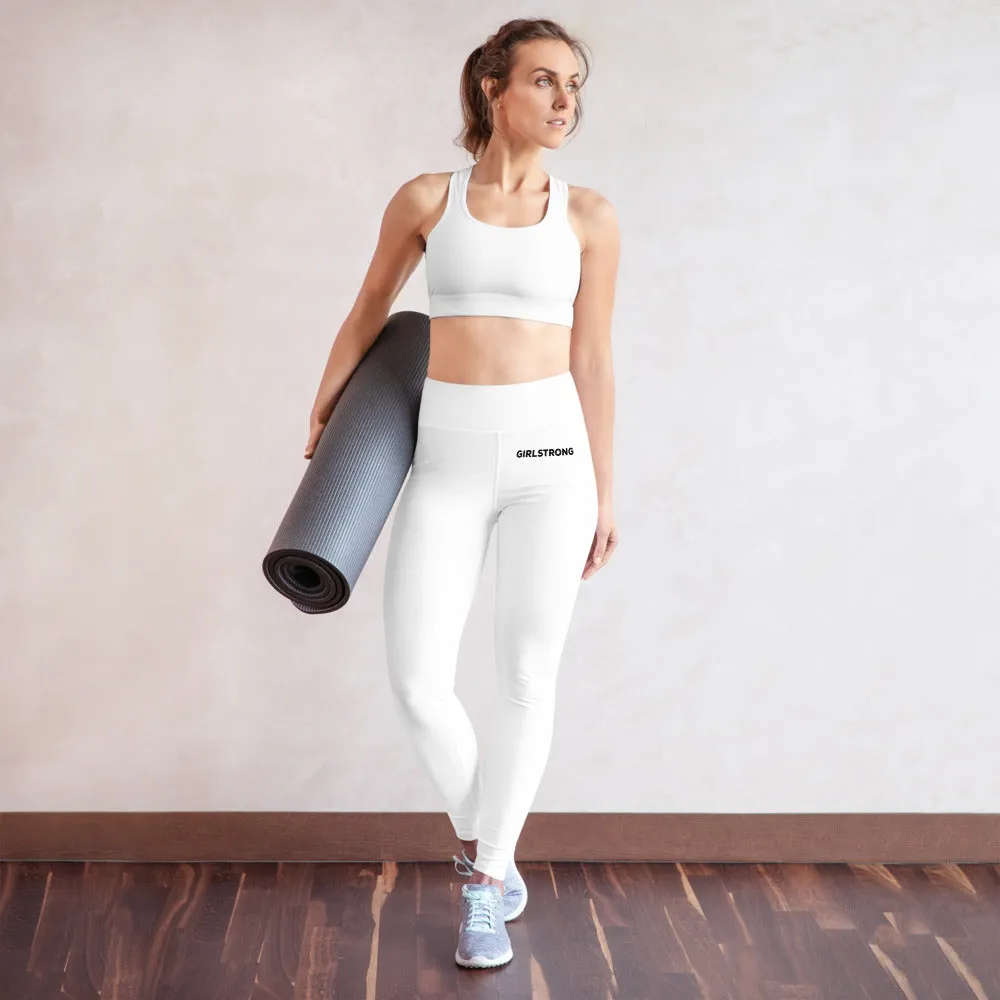 ELEVATED ESSENTIALS, BOOTY BOOSTING HIGH WAISTBAND LEGGING WHITE