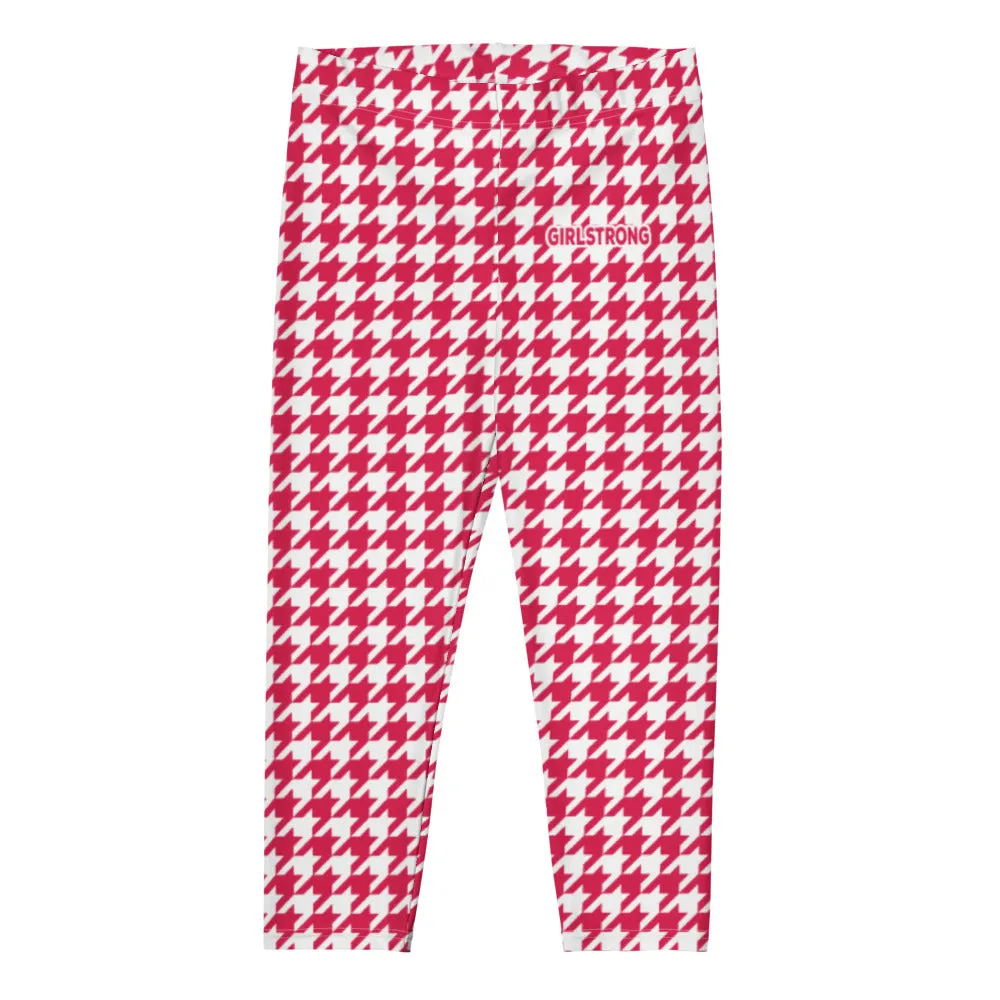 ELEVATED ESSENTIALS, THE PERFECT CAPRI RED HOUNDSTOOTH