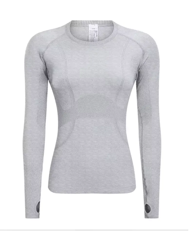 Fearless Club Inspire Long Sleeve Top  - Grey