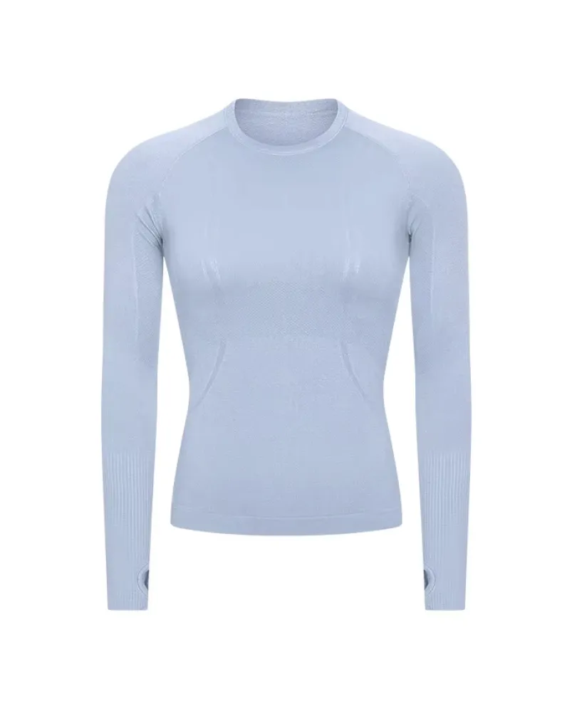 Fearless Club Inspire Long Sleeve Top - Powder Blue