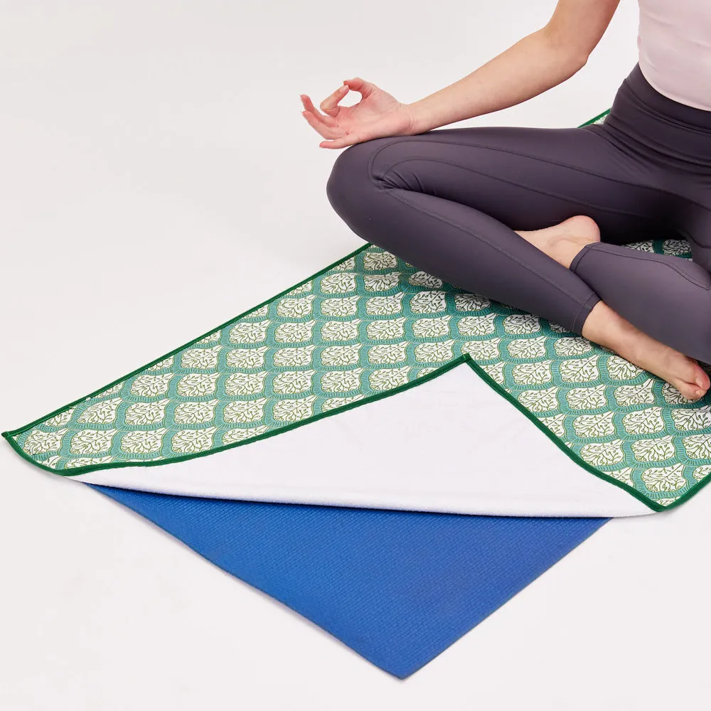 Fifer Green Yoga Towel