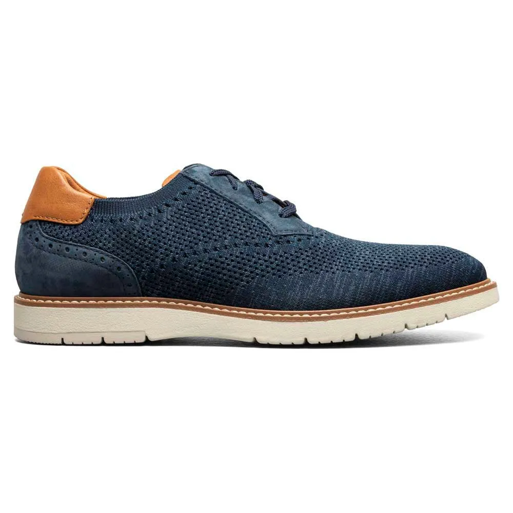 Florsheim VIBE Knit Plain Toe Navy Oxford Shoes