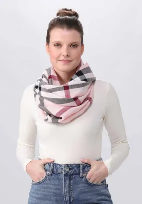 FRAAS Plaid Lightweight Infinity Scarf