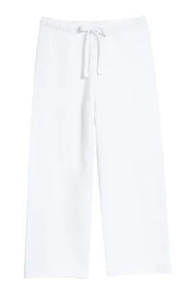 Frank & Eileen Catherine Fleece Sweatpants in White