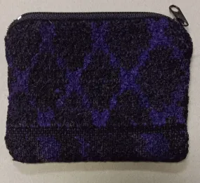 Guatemalan Embroidered Pouch ~ Medium ~ Purples