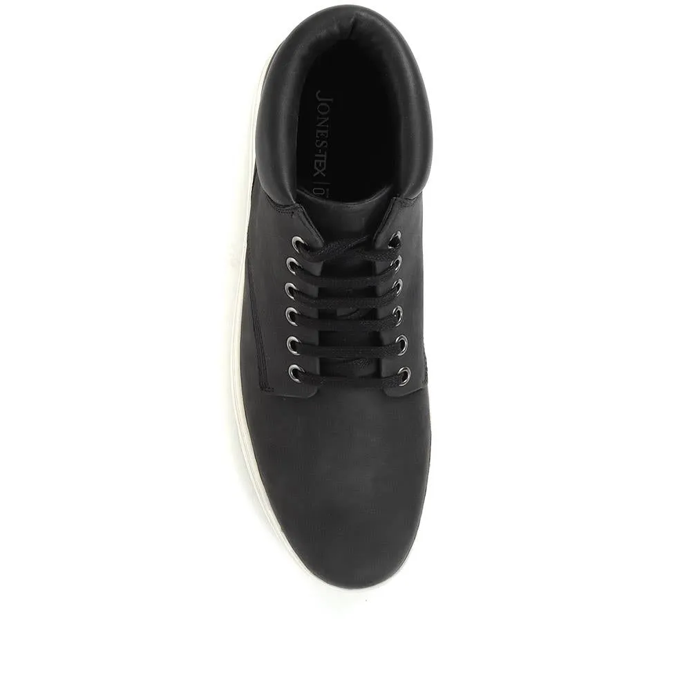 Hendon High-Top Leather Trainers - HENDON / 322 064