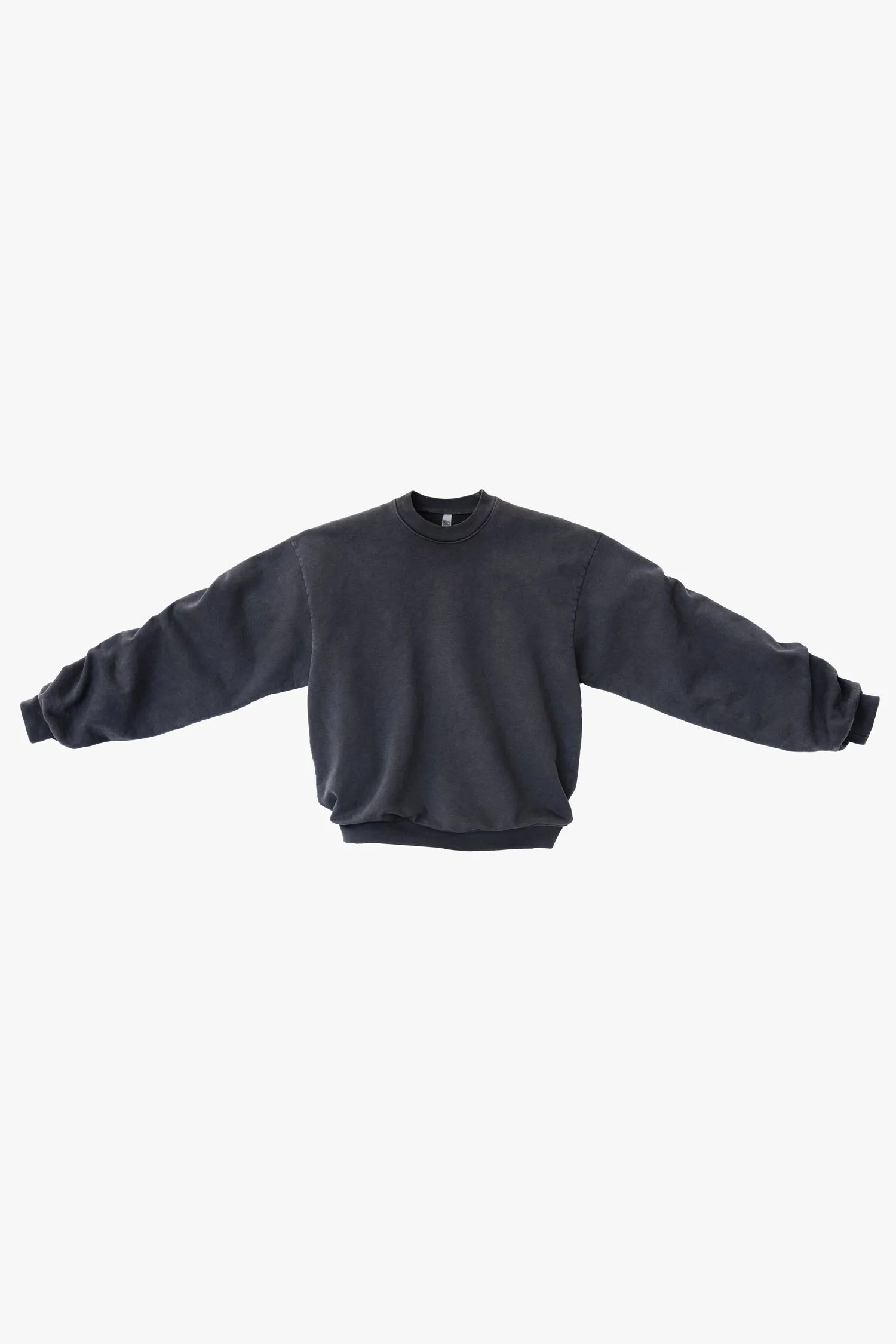 HF07 - Heavy Fleece Crewneck Sweater (Garment Dye)