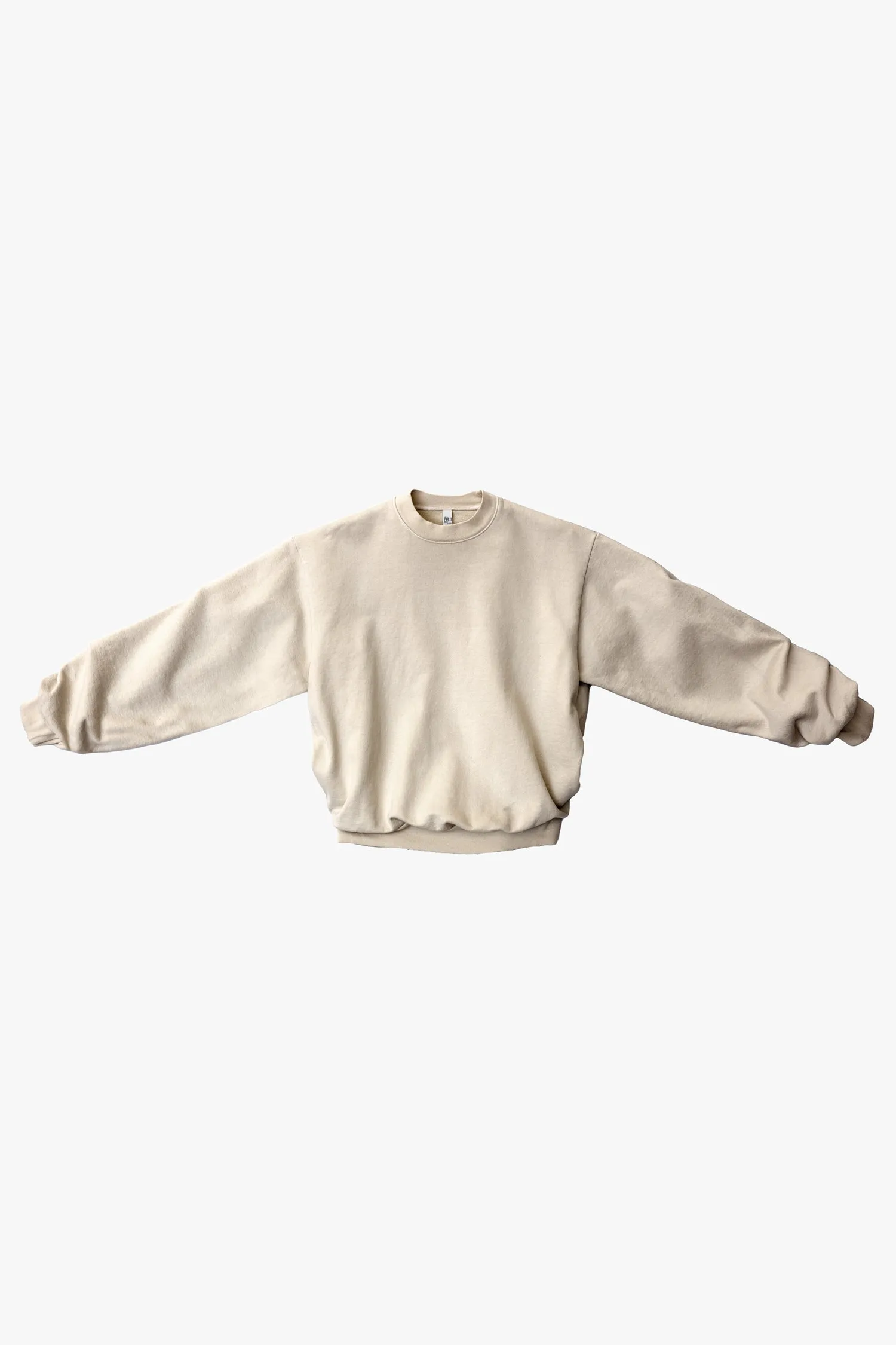 HF07 - Heavy Fleece Crewneck Sweater (Garment Dye)