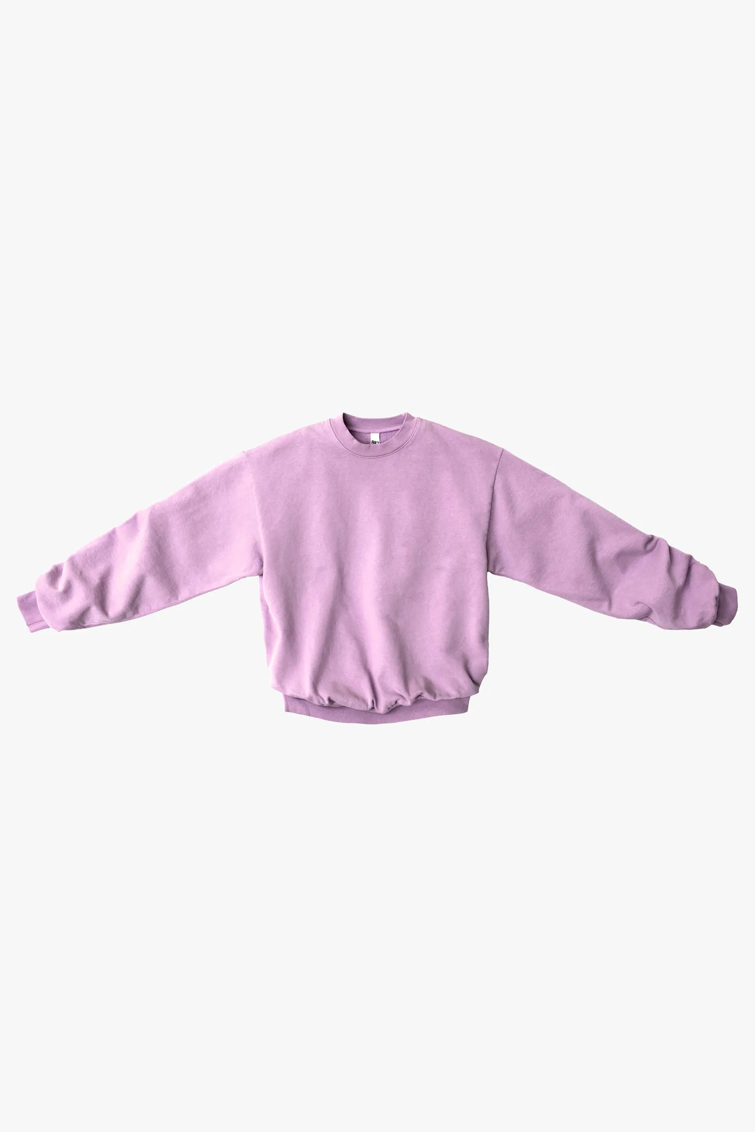 HF07 - Heavy Fleece Crewneck Sweater (Garment Dye)