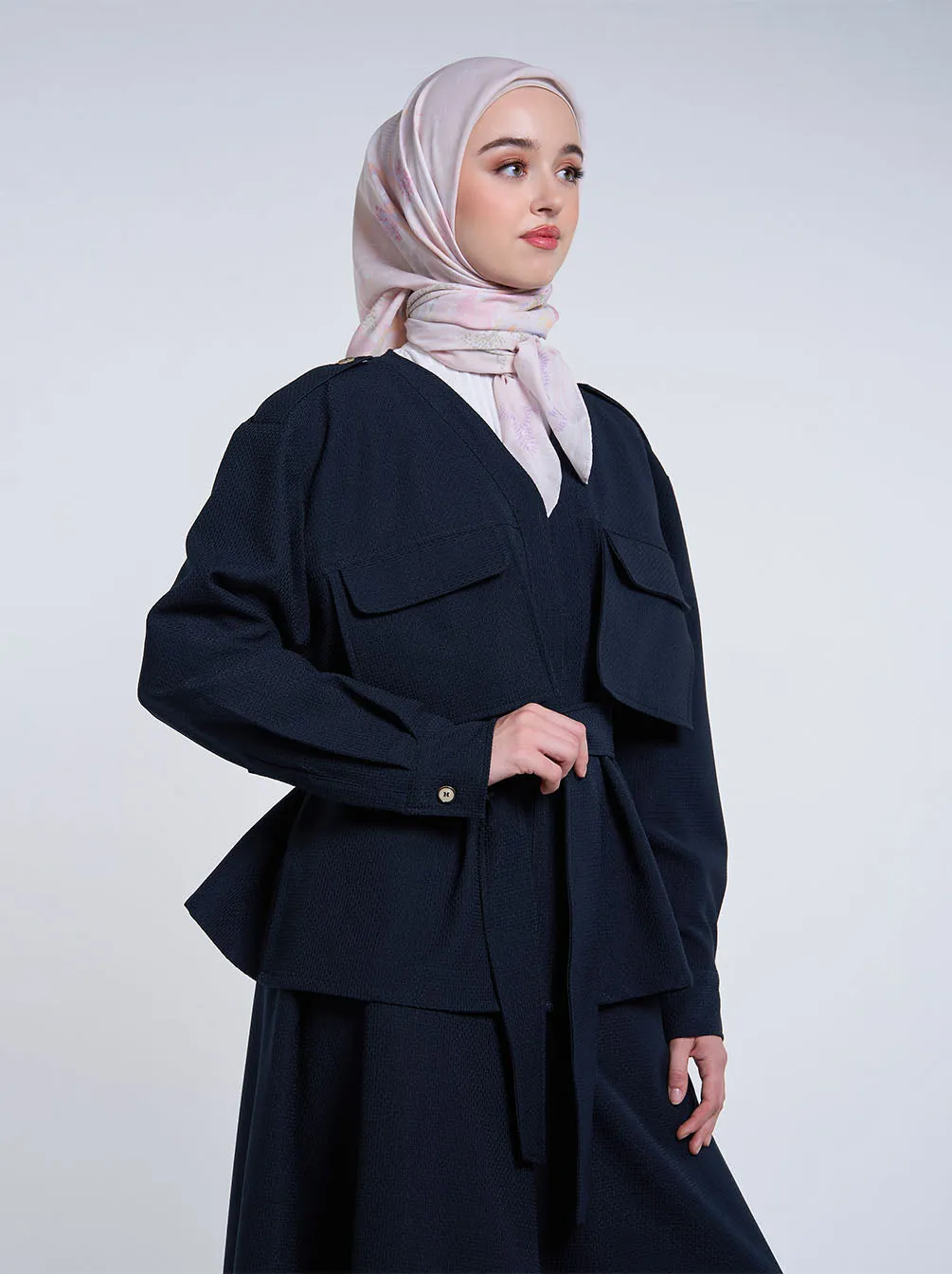 KIZA OVERSIZED OUTER DARK NAVY