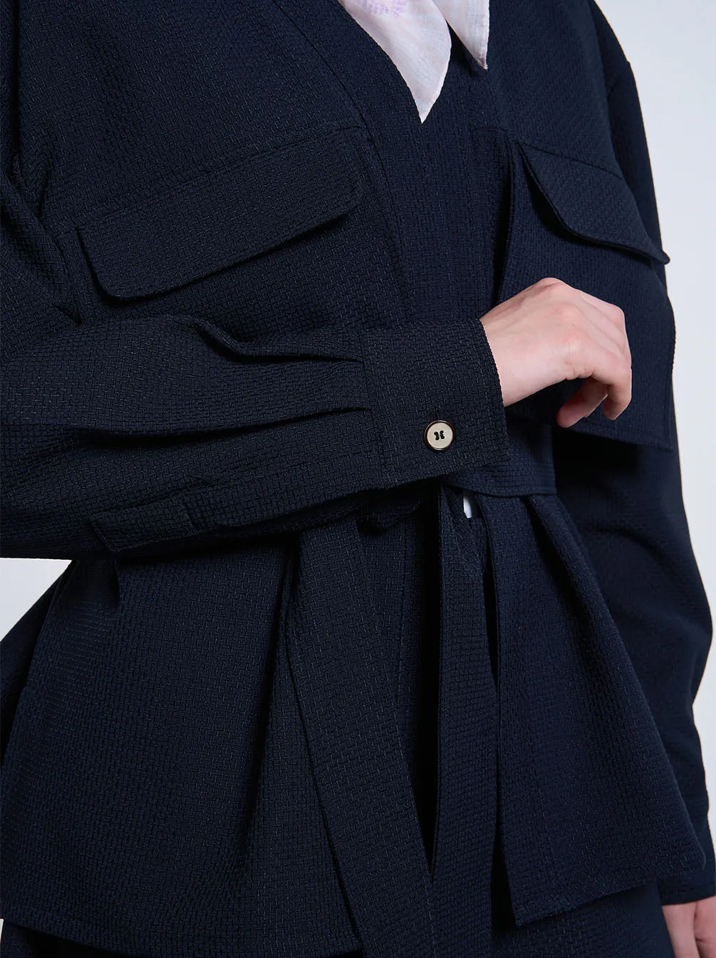 KIZA OVERSIZED OUTER DARK NAVY