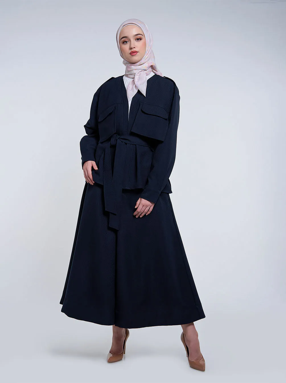 KIZA OVERSIZED OUTER DARK NAVY