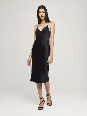 L'AGENCE JODIE V NECK SLIP DRESS