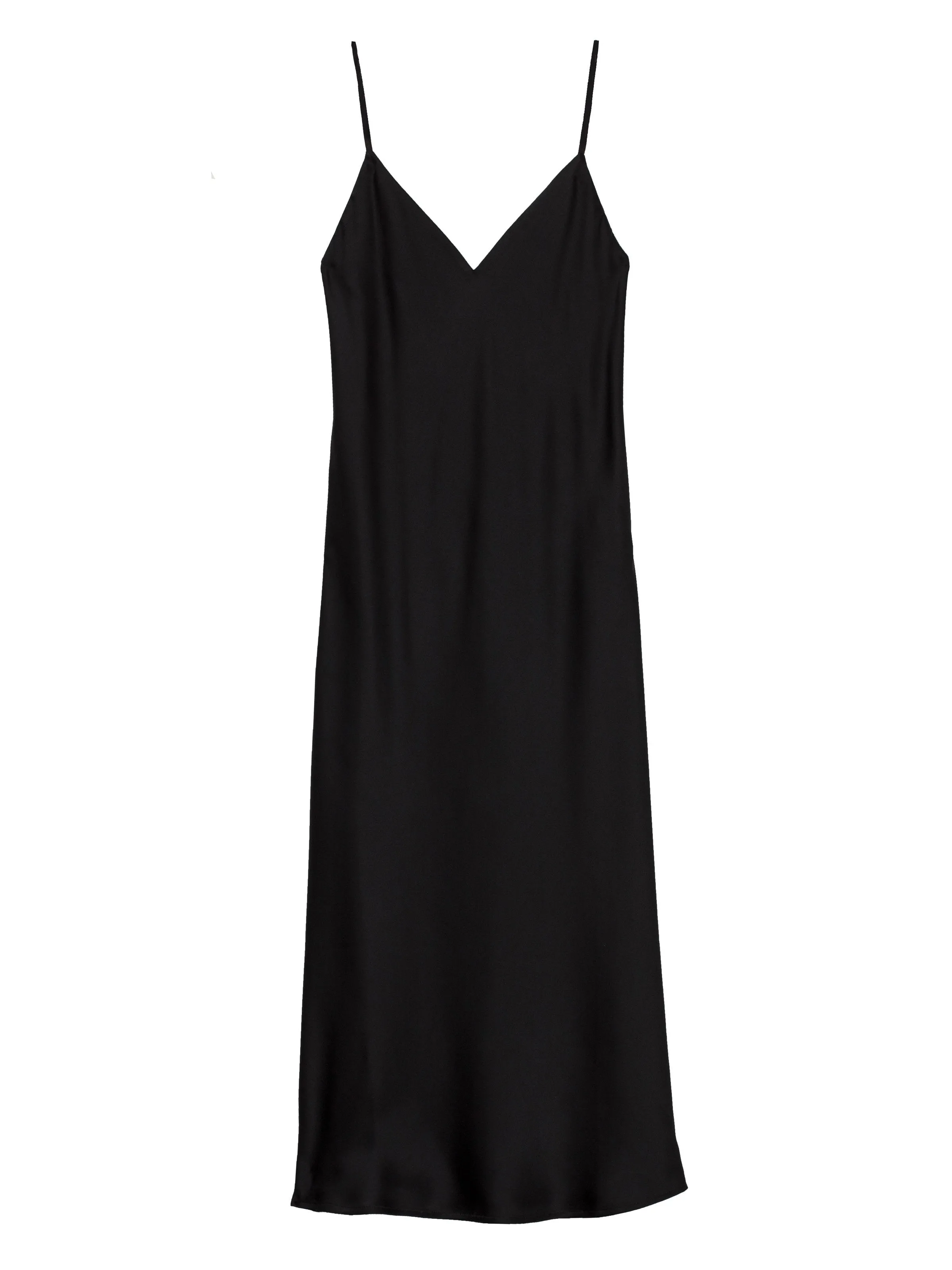 L'AGENCE JODIE V NECK SLIP DRESS