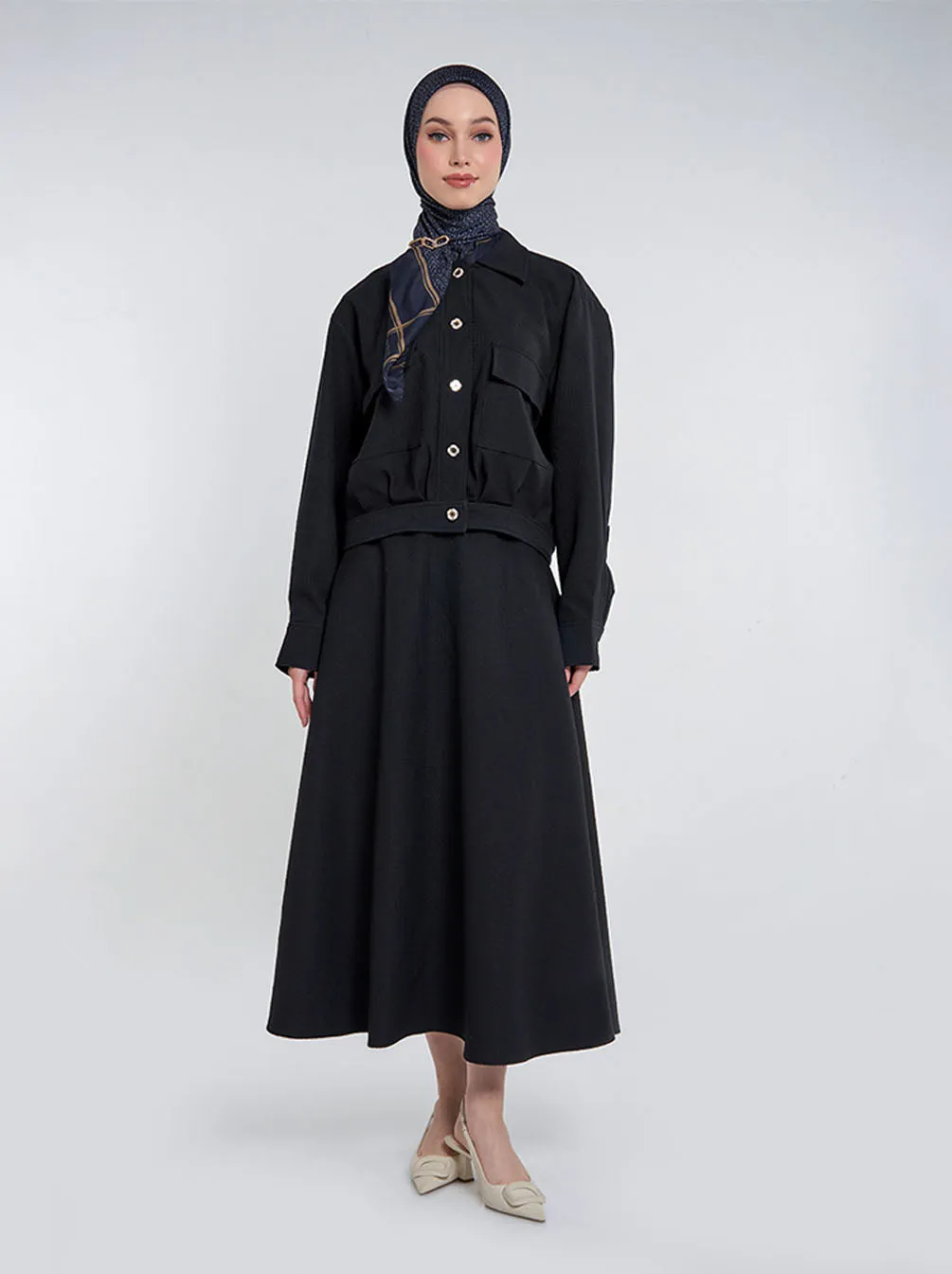 LINGGA OVERSIZED OUTER BLACK