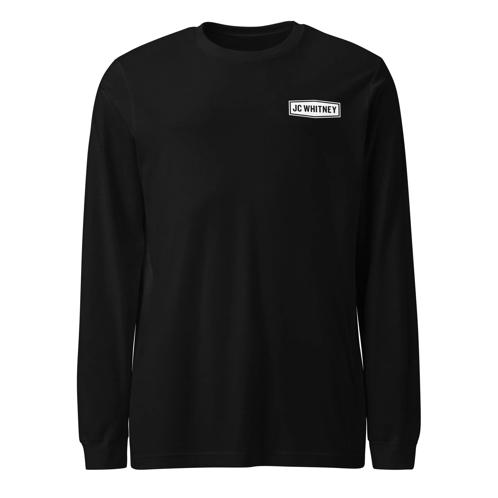 Long-Sleeve Logo Crewneck Tee