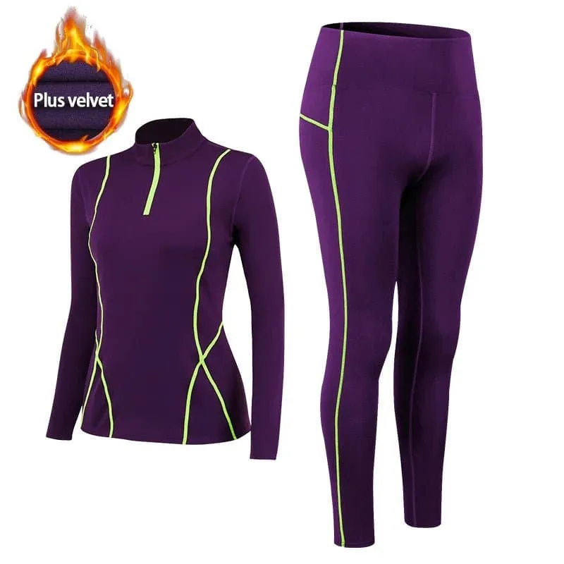 Long-Sleeved Running Sets