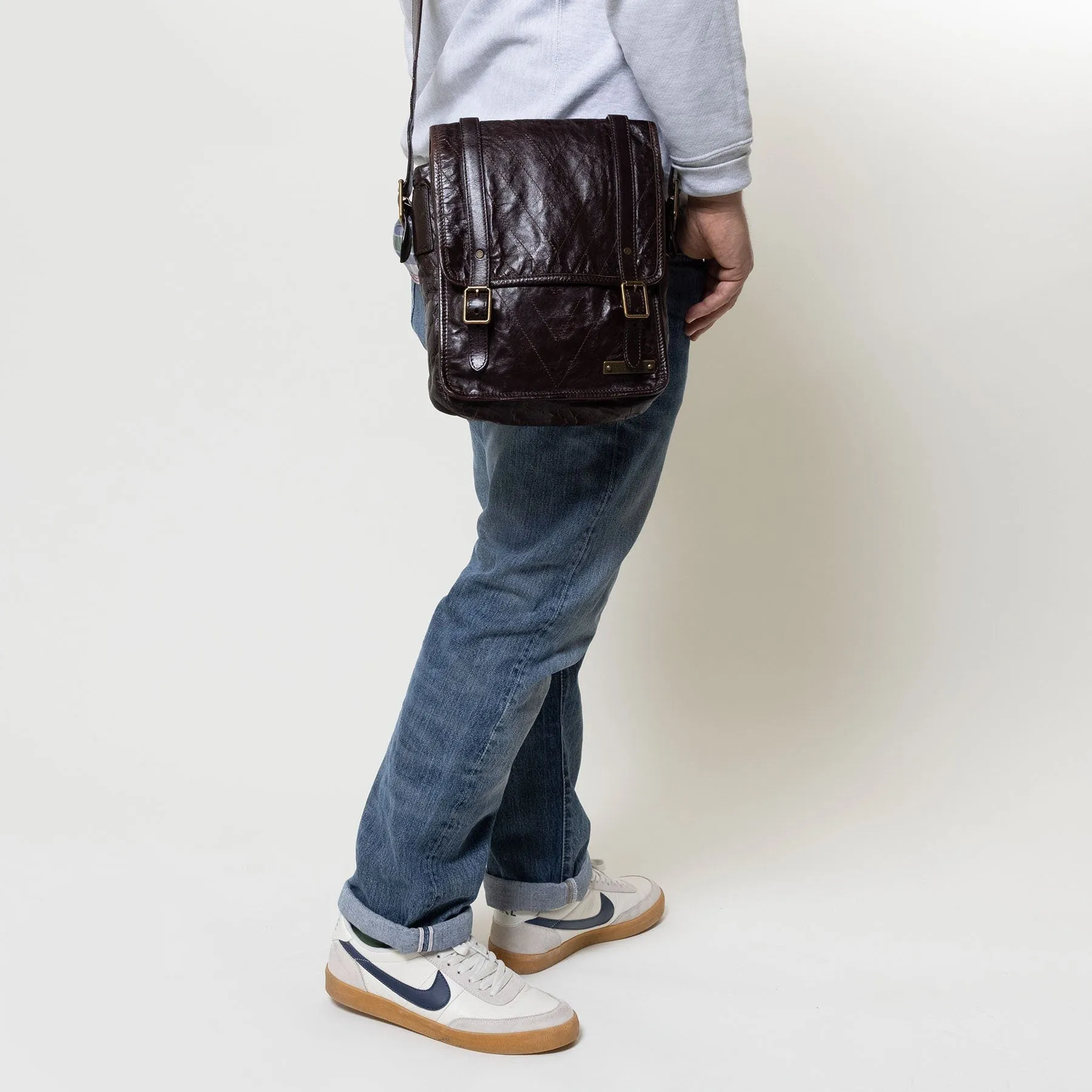 Louis Vuitton Brown Kangaroo Leather Soana