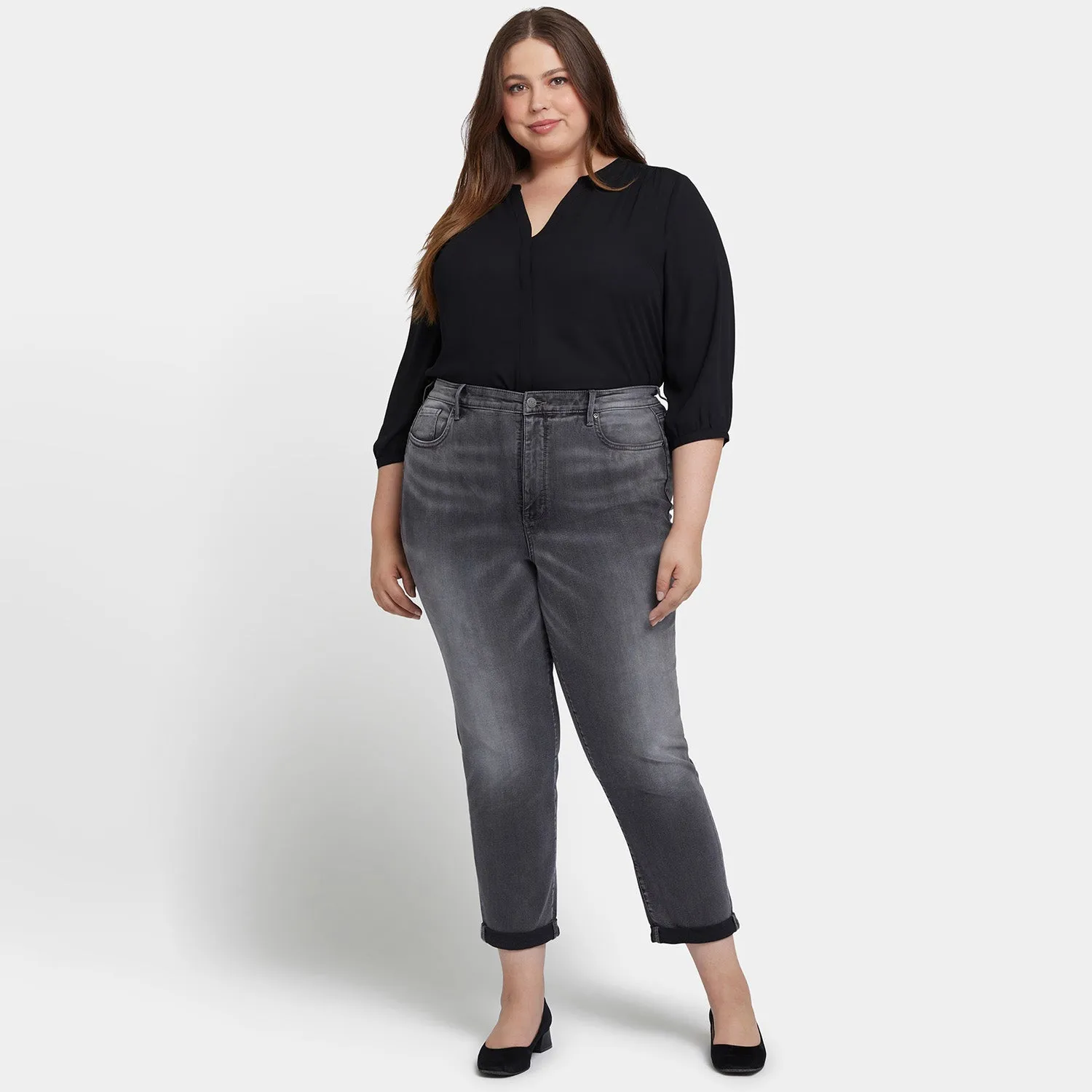 Margot Girlfriend Pants In Plus Size - Nellie