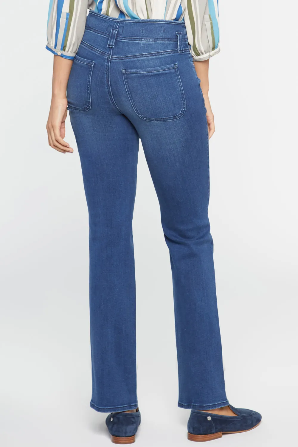 Marilyn Straight Jeans In Petite - Rendezvous