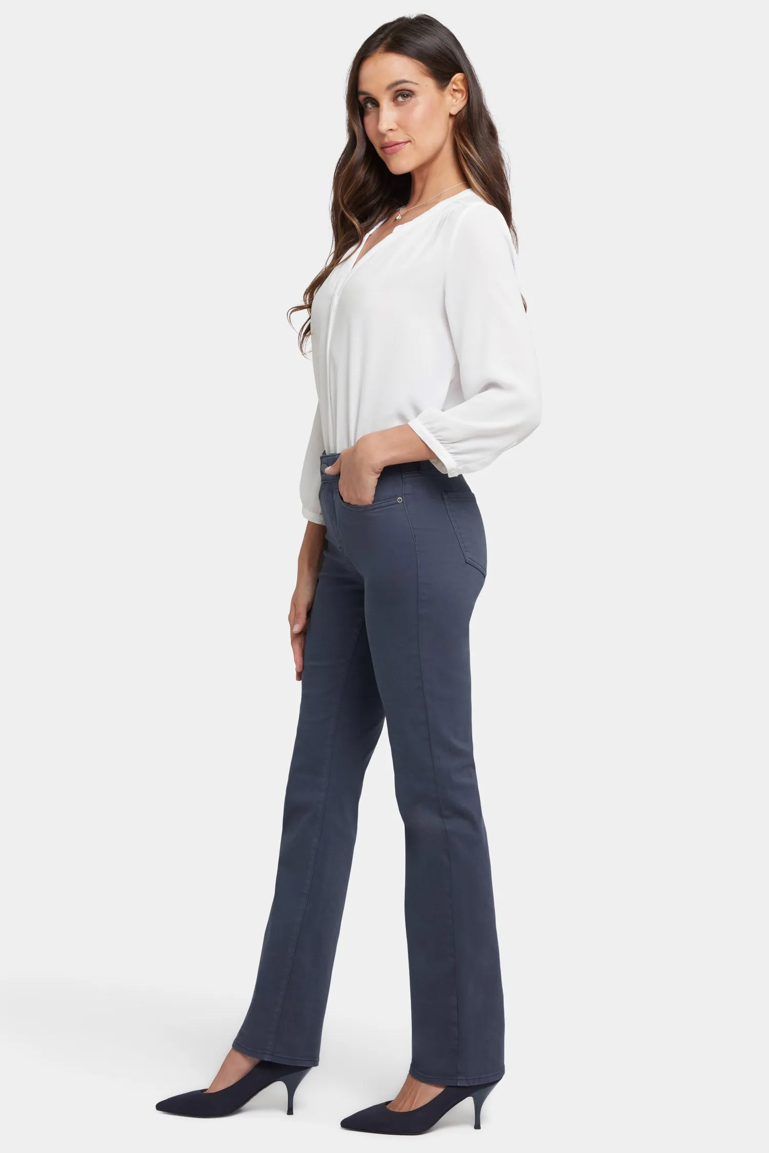 Marilyn Straight Jeans - Oxford Navy