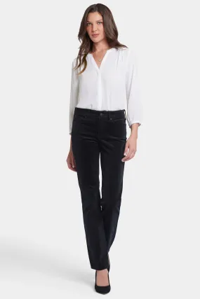 Marilyn Straight Pants - Black