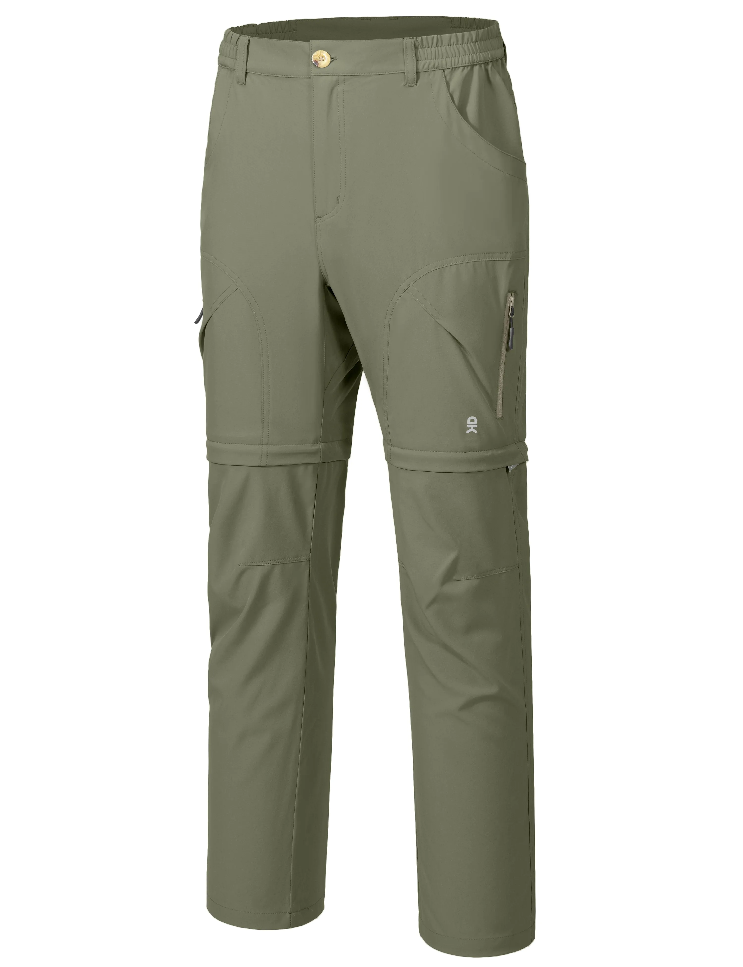 Men's Quick Dry Convertible Camping Zip Off Pants