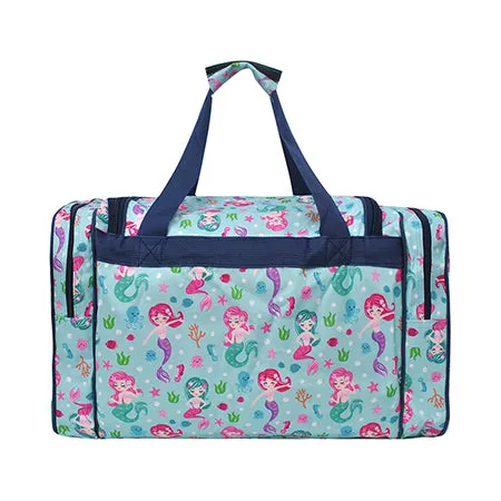 Mermaid Squad Canvas 20 Duffle Bag