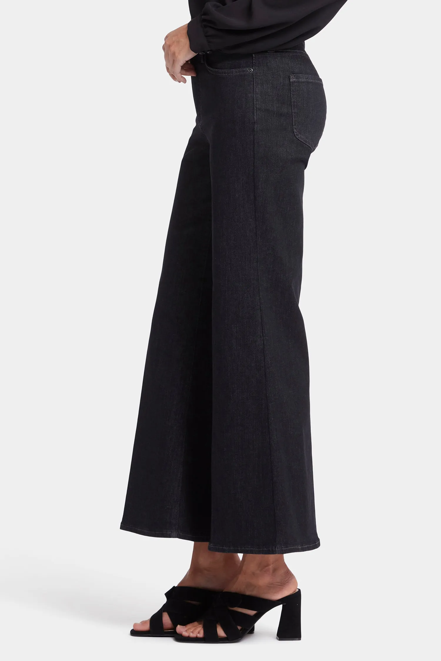 Mia Palazzo Ankle Jeans - Eternity