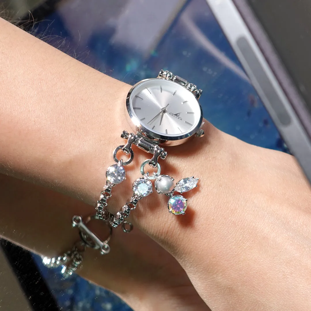 Mini Gems x Willow Pearl Watch [White gold]