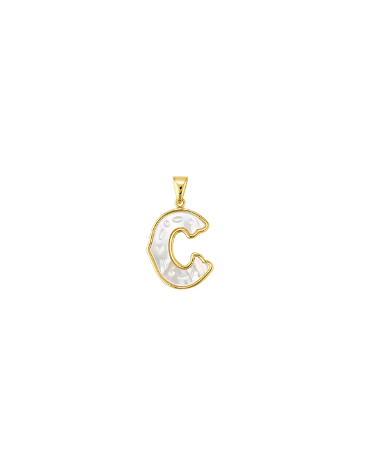 Mini Letter Charm - C