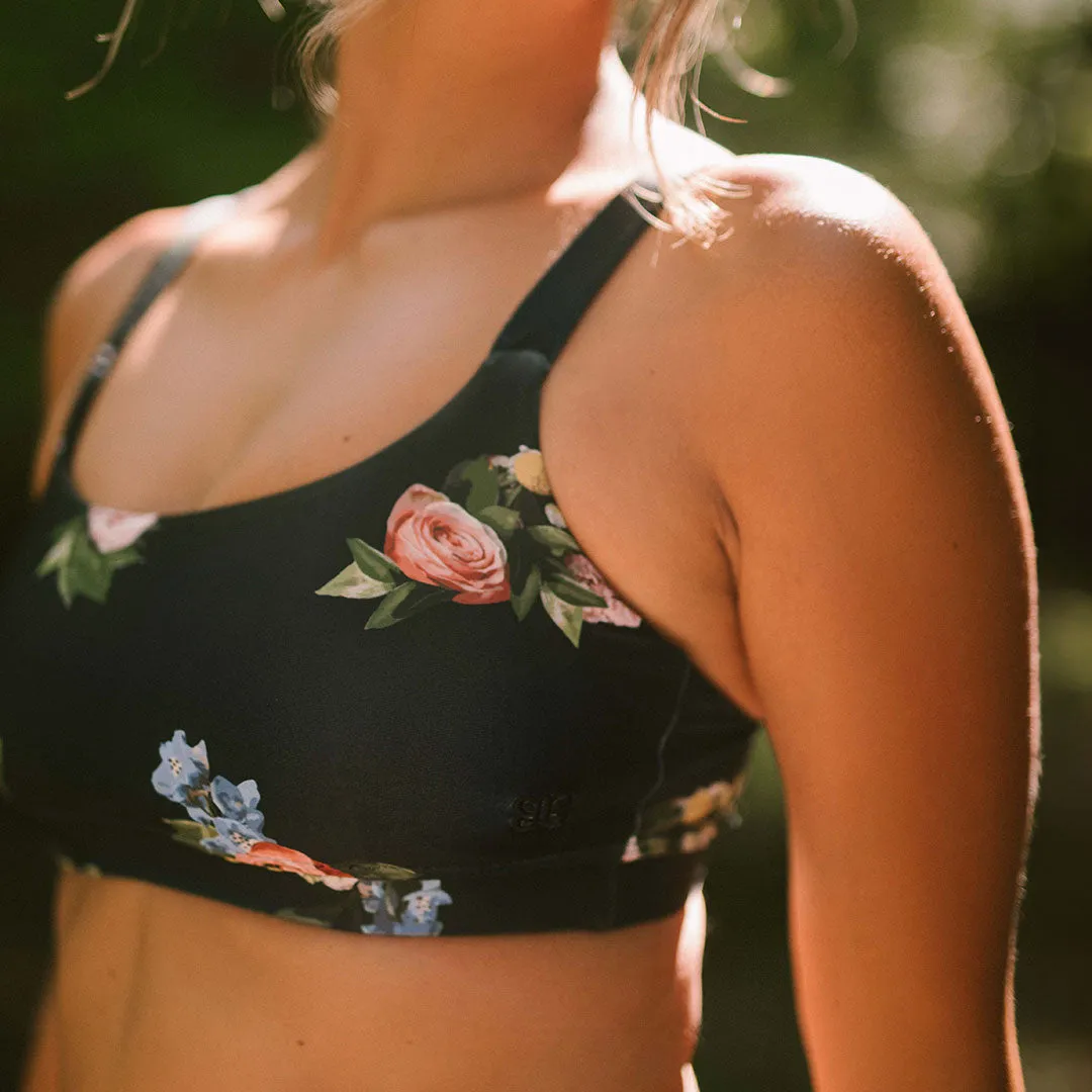 Momentum Bra, Rose Black