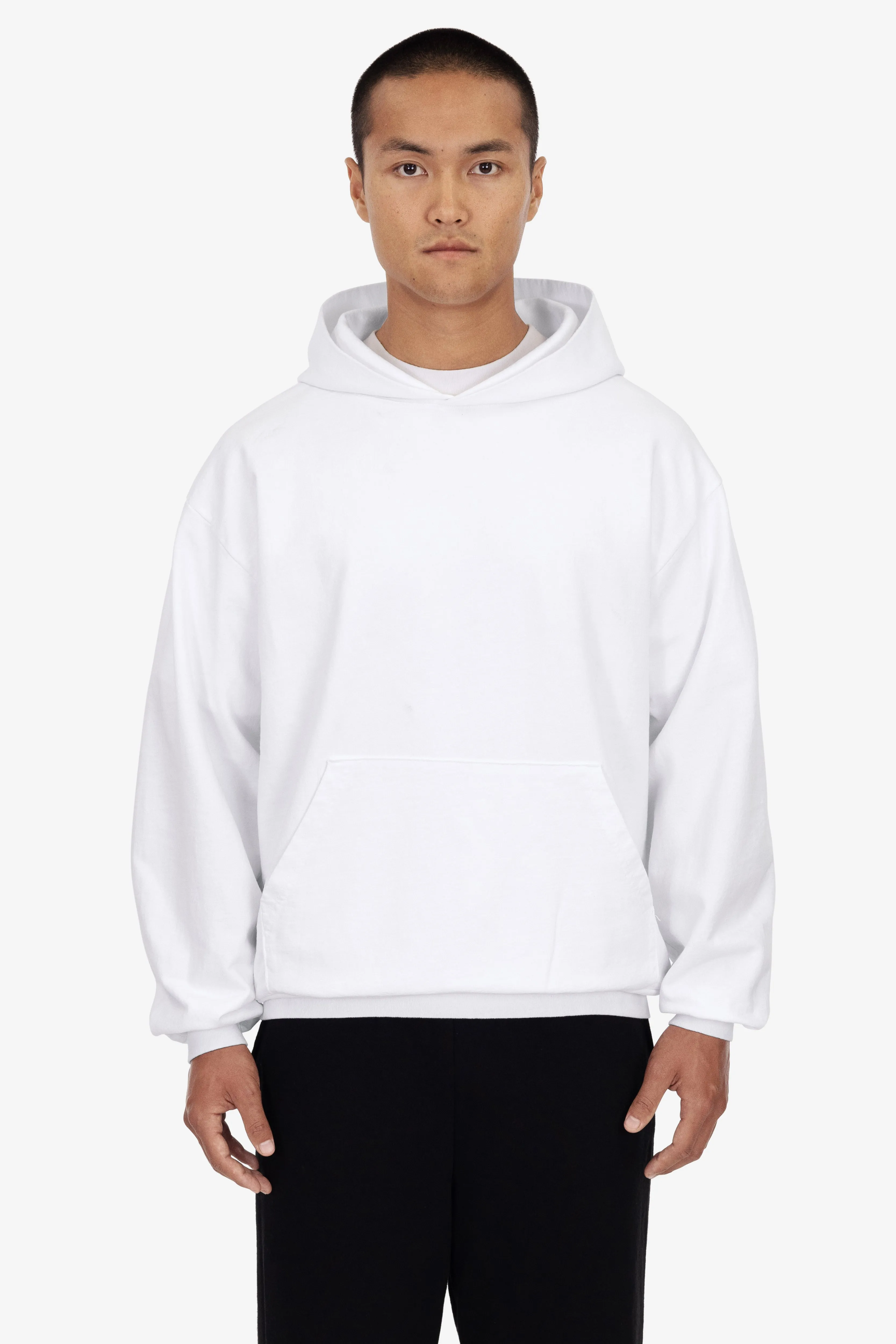 MWT09GD - Long Sleeve Garment Dye French Terry Pullover Hoodie